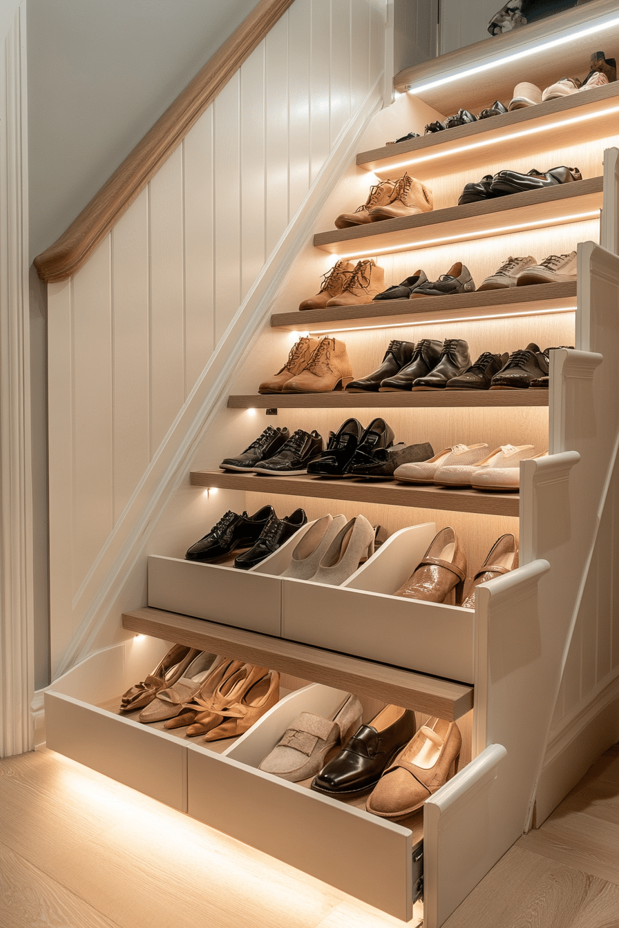 19 Staircase Storage Under Stairs Examples to Inspire Your Next Renovation