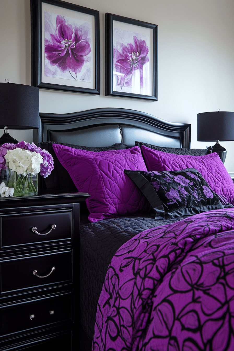 20 Purple Bedrooms That Highlight Regal and Relaxing Elements