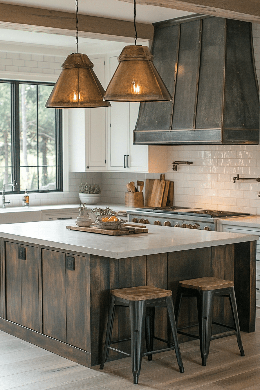 19 Industrial Farmhouse Kitchen Ideas to Transform Your Home’s Heart