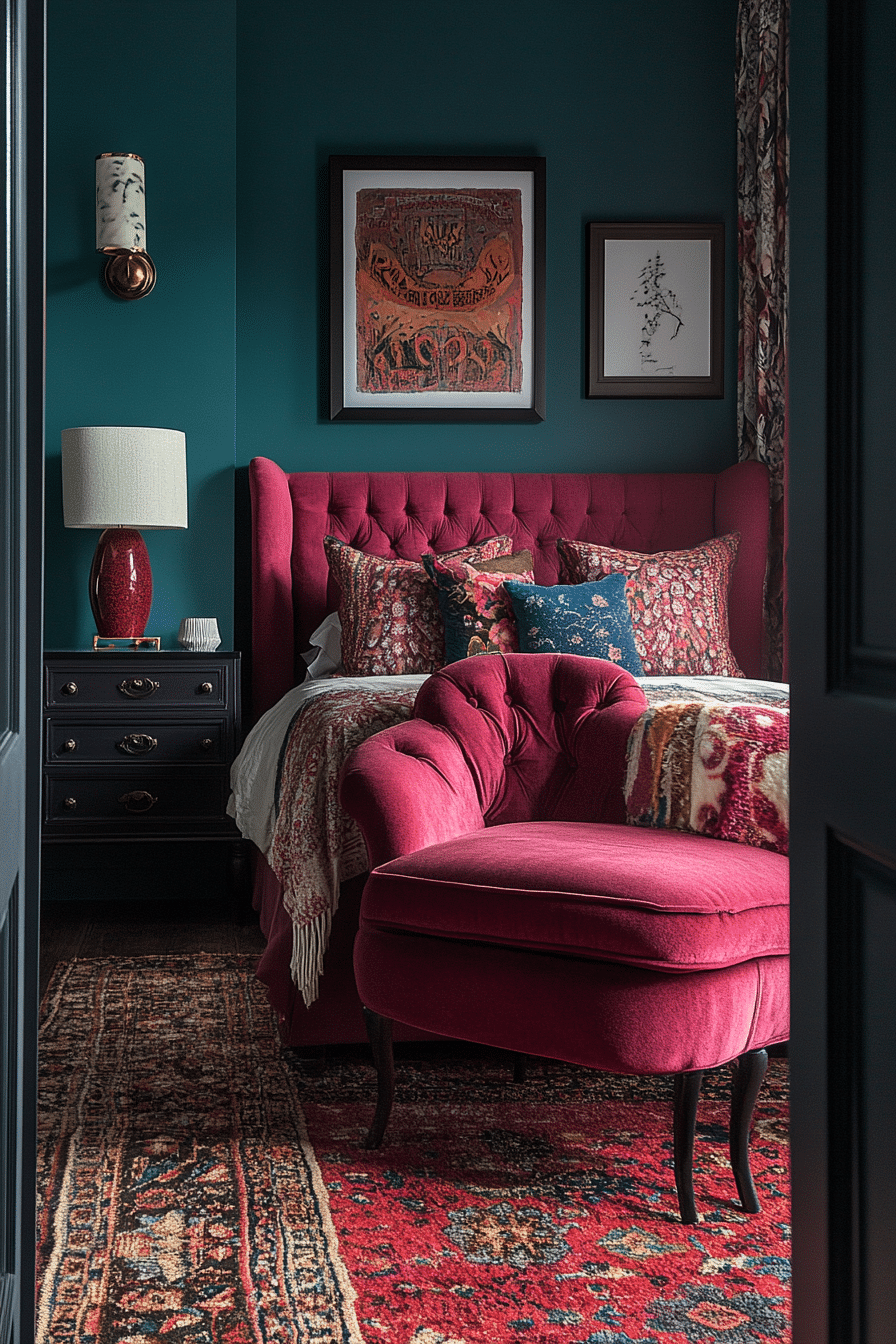 20 Green and Pink Bedroom Ideas for a Bold and Beautiful Aesthetic