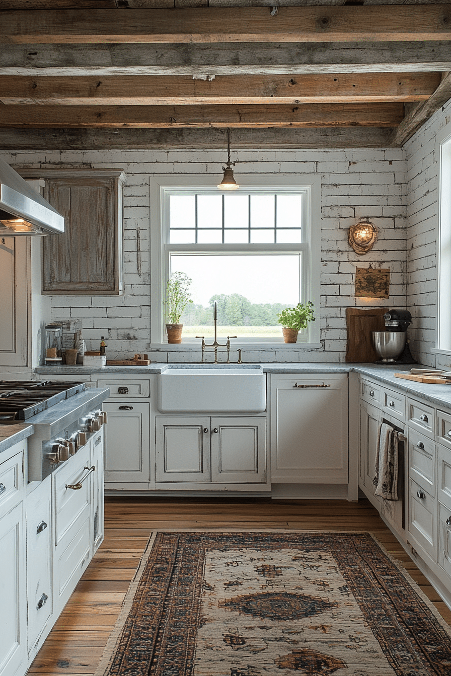 19 Farmhouse Kitchen Decor Ideas That Bring Rustic Elegance to Your Kitchen