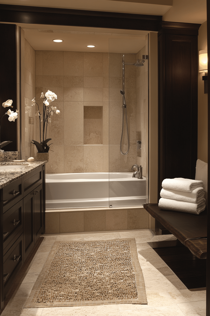 19 Transitional Bathroom Design Ideas for a Timeless Appeal