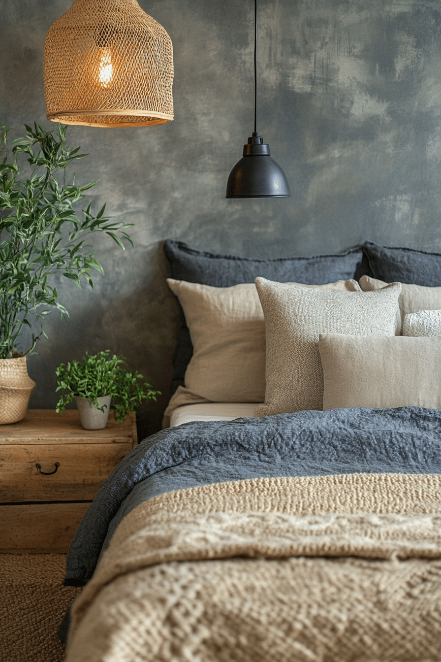 19 Grey Boho Bedroom Ideas for a Calm and Cozy Space