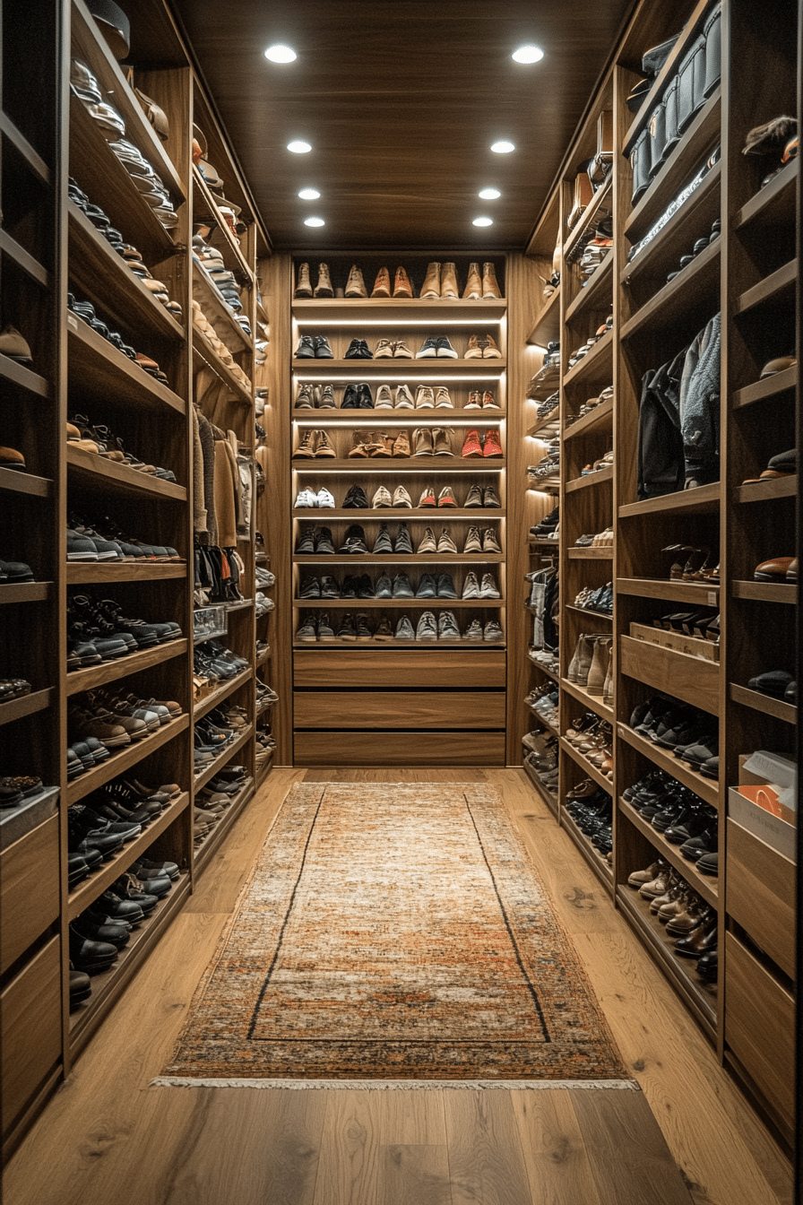 Innovative Shoe Closet Solutions