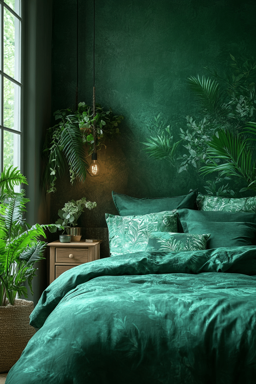 19 Dark Green Bedroom Ideas to Add Depth and Drama to Your Room