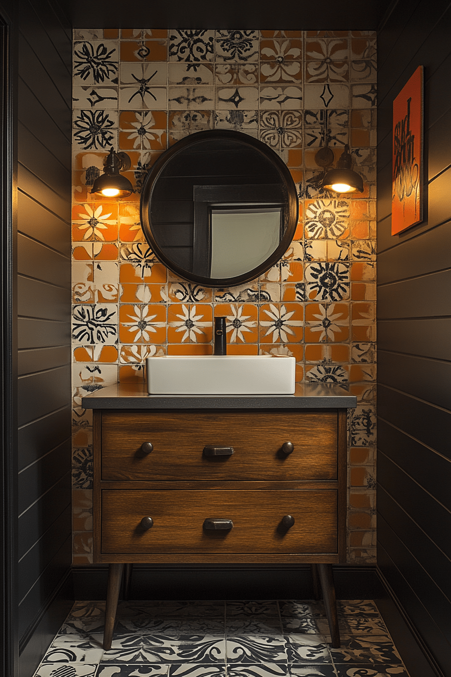 19 Vintage Modern Bathroom Ideas That Highlight Retro Charm with Modern Touches