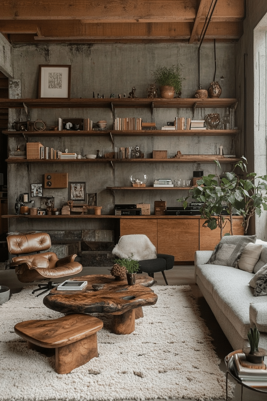 20 Industrial Living Room Ideas That Mix Vintage Charm with Urban Style