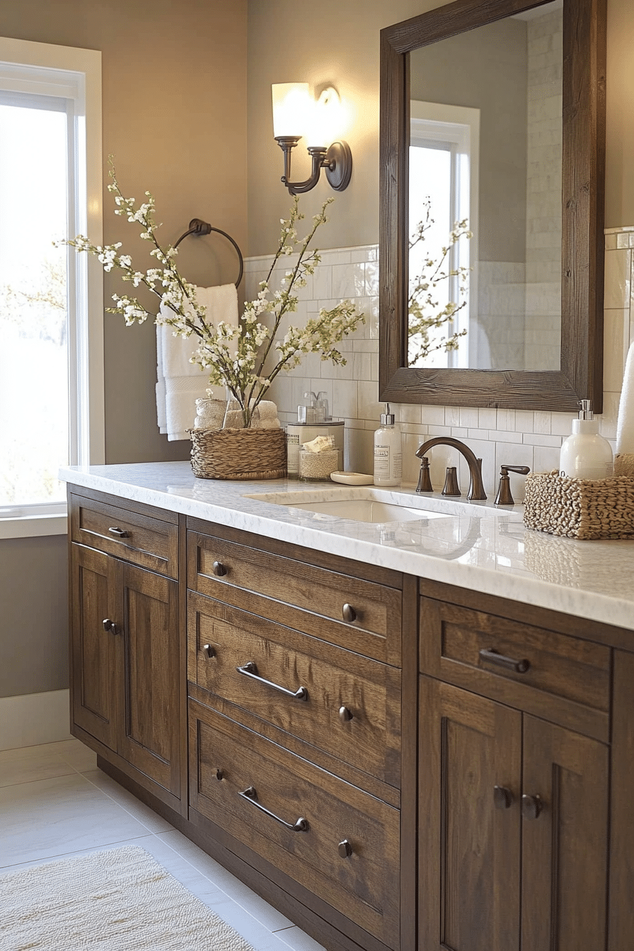 19 Transitional Bathroom Design Ideas for a Timeless Appeal