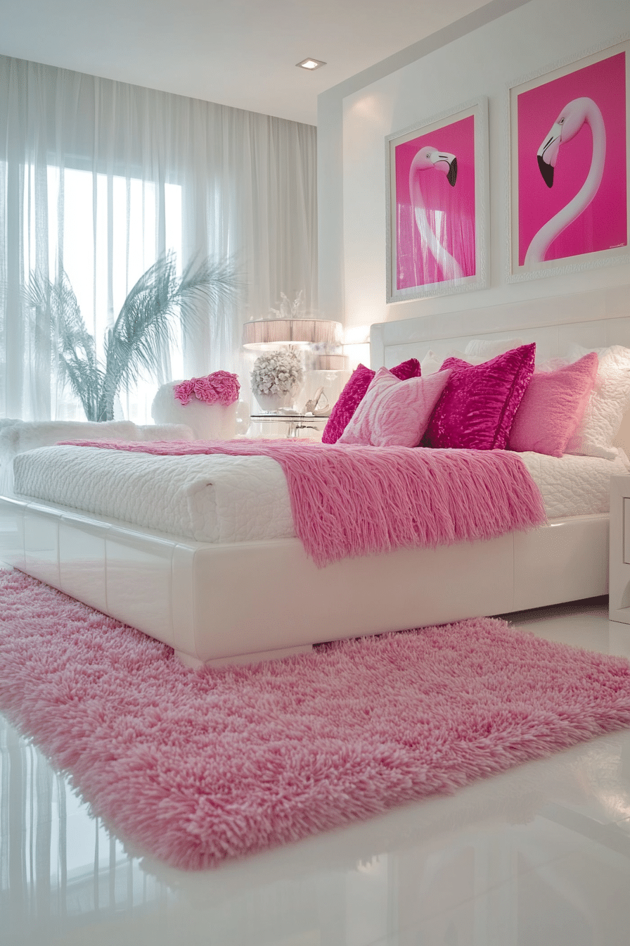20 Pink and White Bedroom Inspirations for a Feminine and Fresh Look