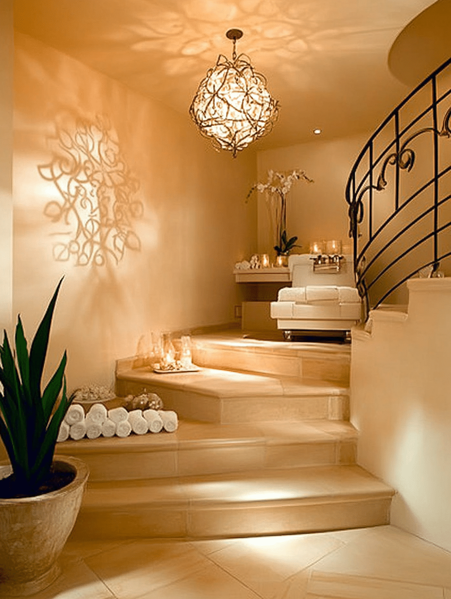 Relaxing Basement Spa Retreat