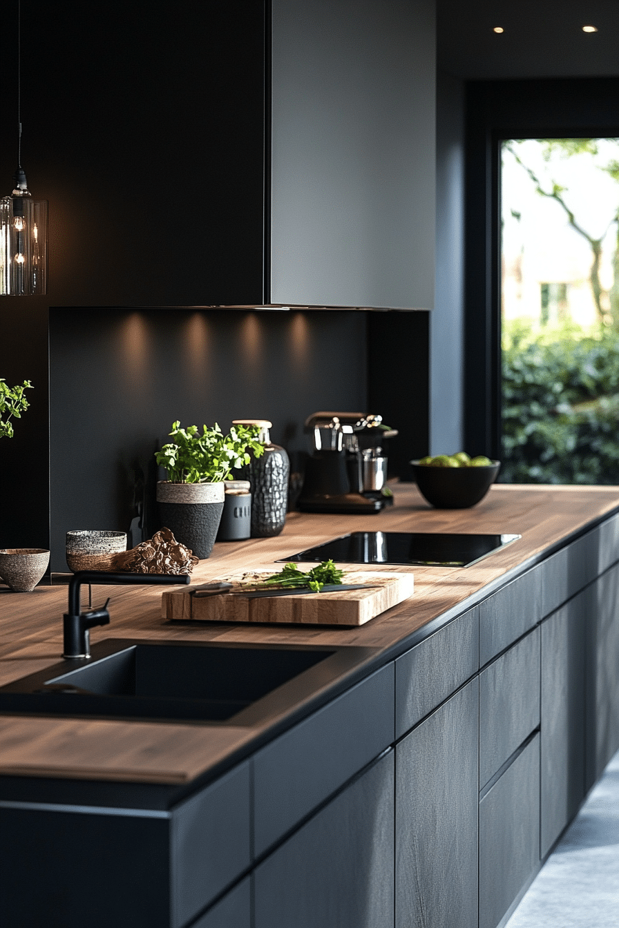 19 Black Modern Kitchen Ideas for a Bold and Sophisticated Look