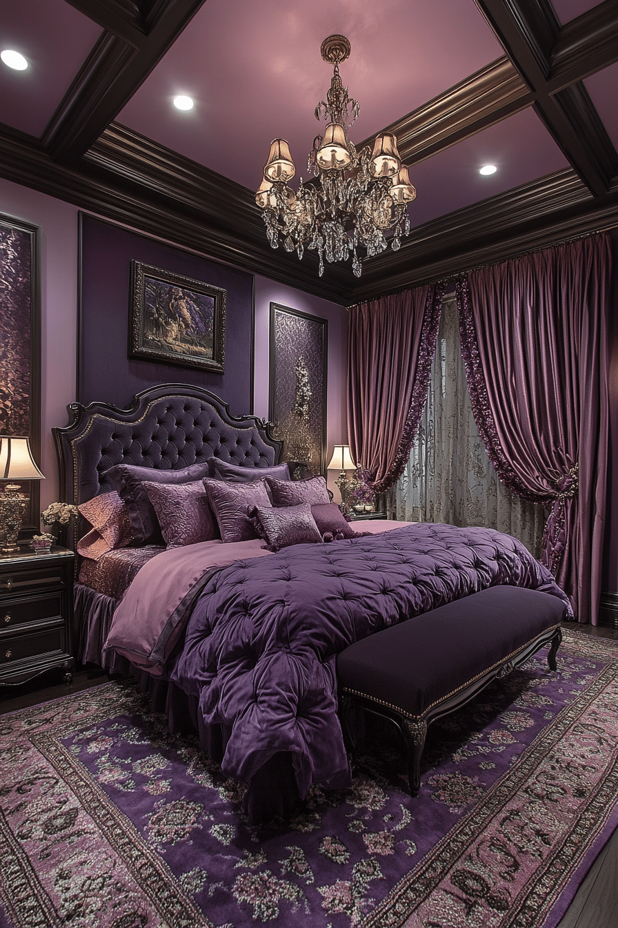 20 Purple Bedrooms That Highlight Regal and Relaxing Elements