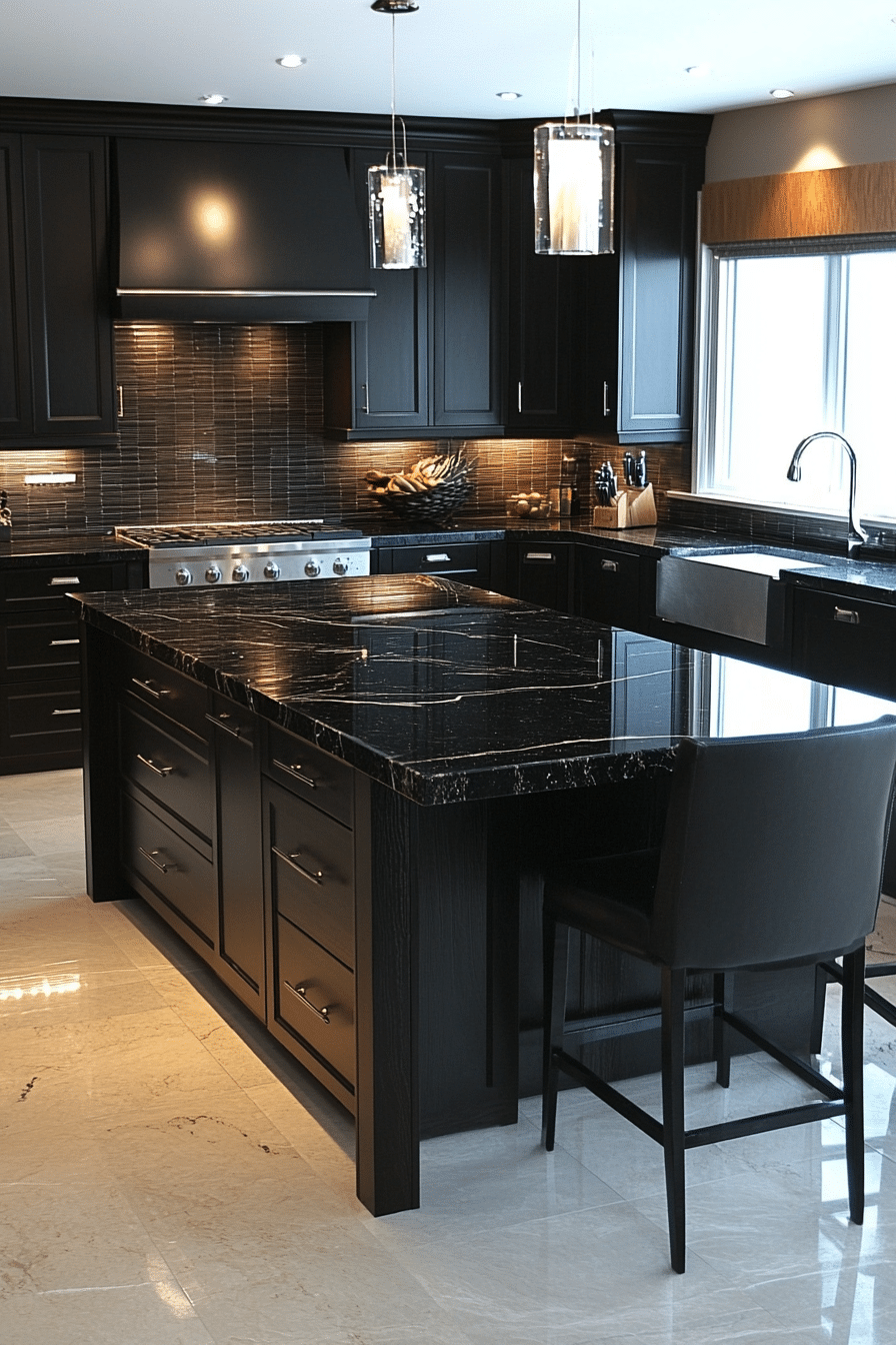 19 Black Modern Kitchen Ideas for a Bold and Sophisticated Look