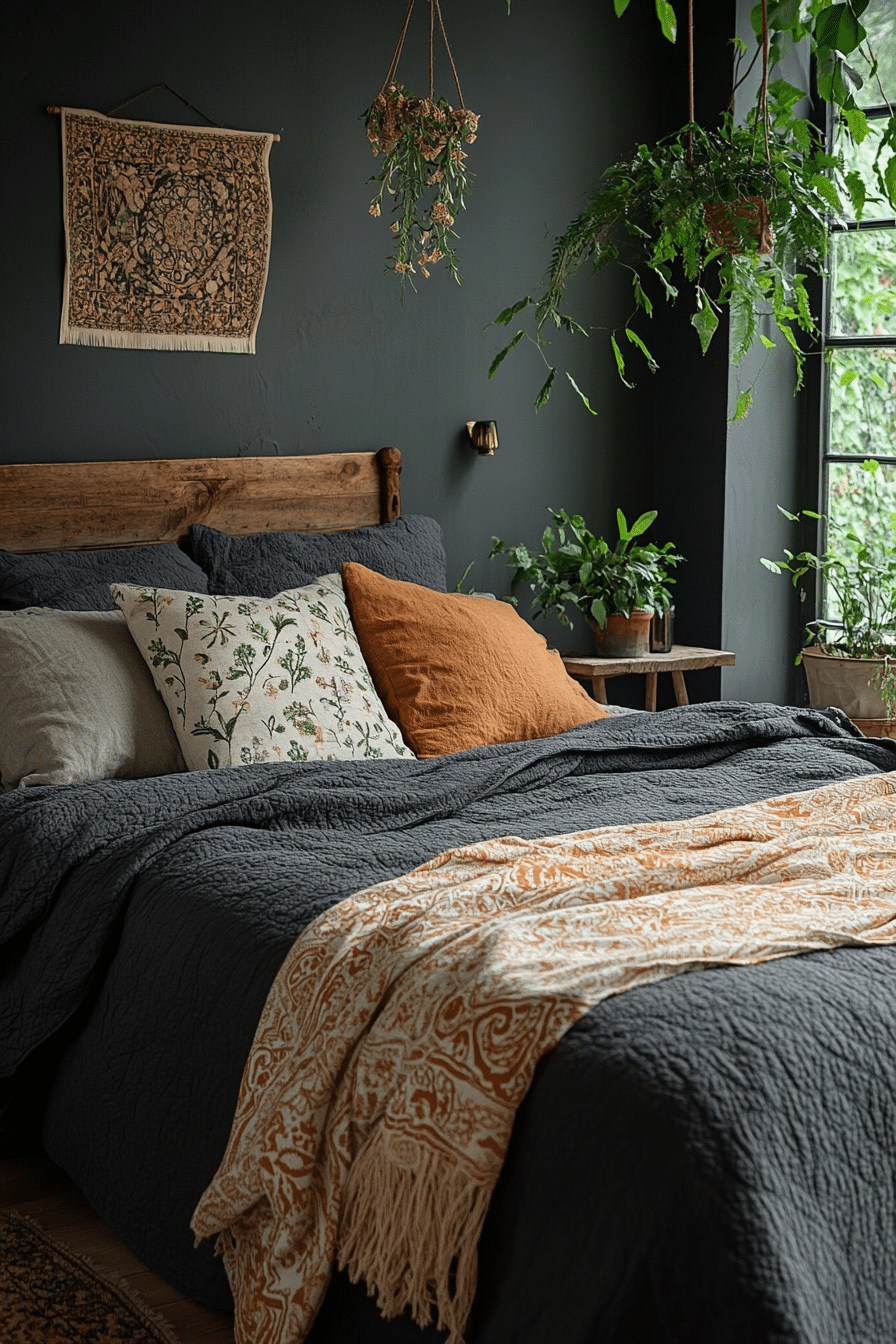 19 Grey Boho Bedroom Ideas for a Calm and Cozy Space