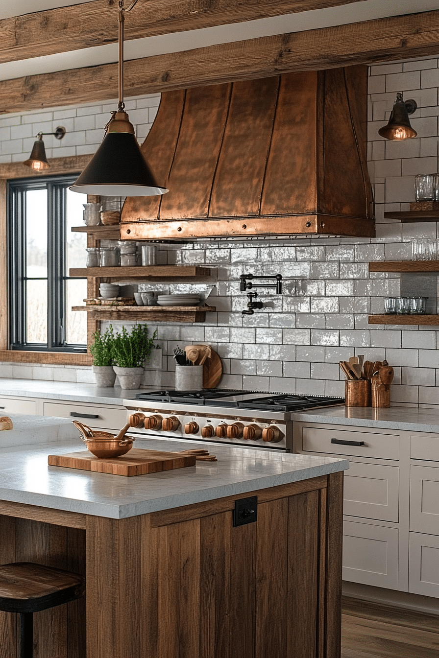 19 Farmhouse Kitchen Decor Ideas That Bring Rustic Elegance to Your Kitchen