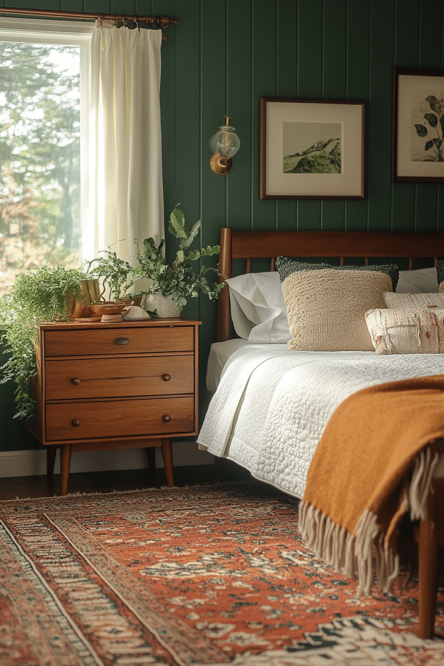 20 Green and Terracotta Bedroom Ideas to Add Warmth and Freshness