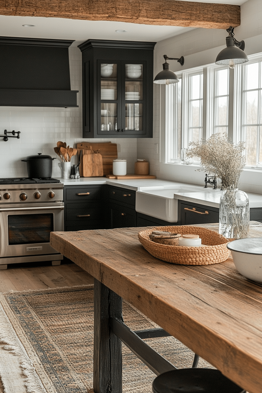 19 Industrial Farmhouse Kitchen Ideas to Transform Your Home’s Heart