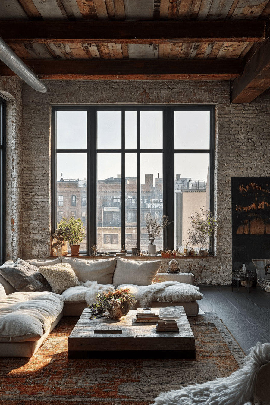 20 Industrial Living Room Ideas That Mix Vintage Charm with Urban Style