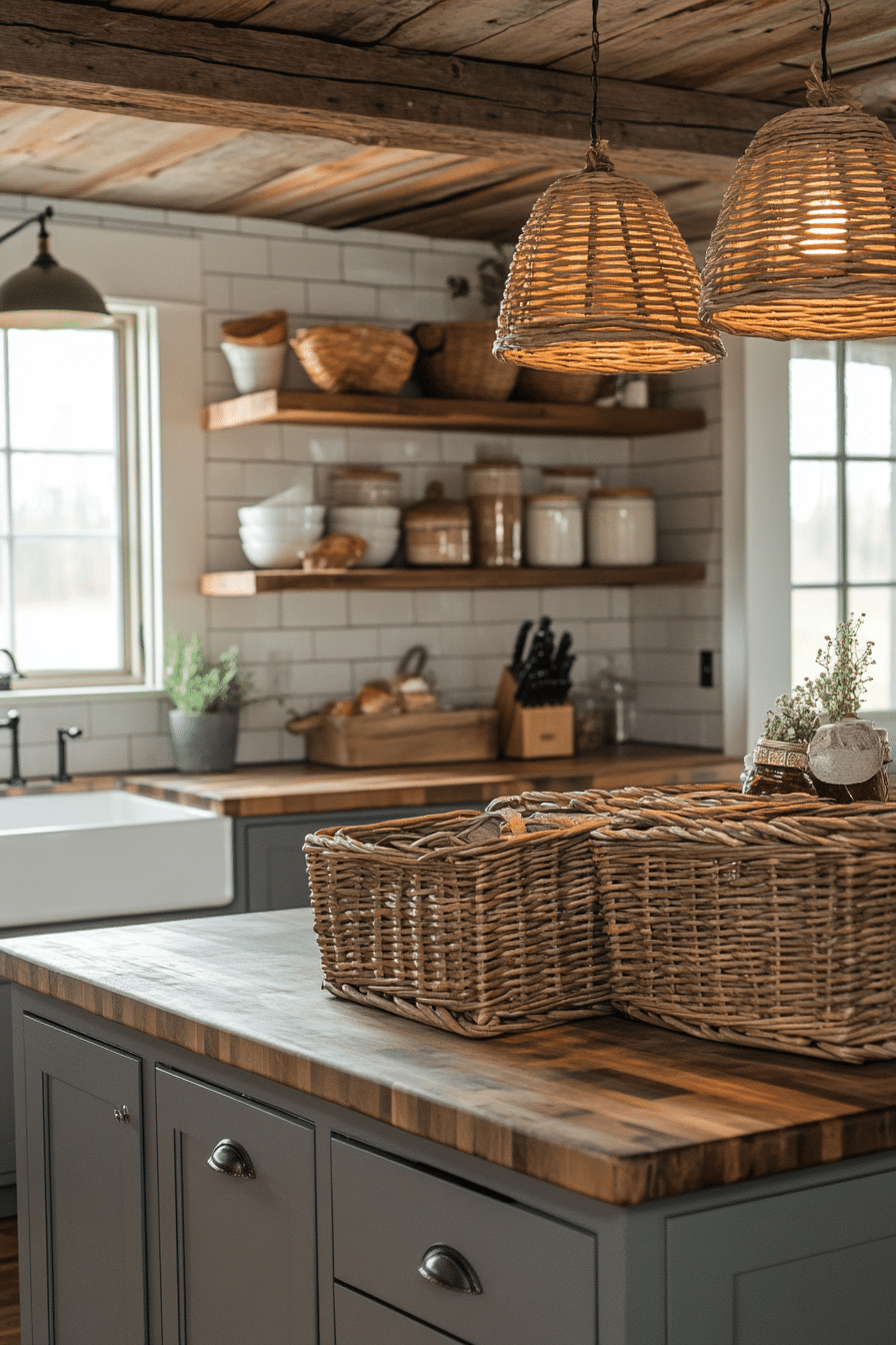 19 Farmhouse Kitchen Decor Ideas That Bring Rustic Elegance to Your Kitchen