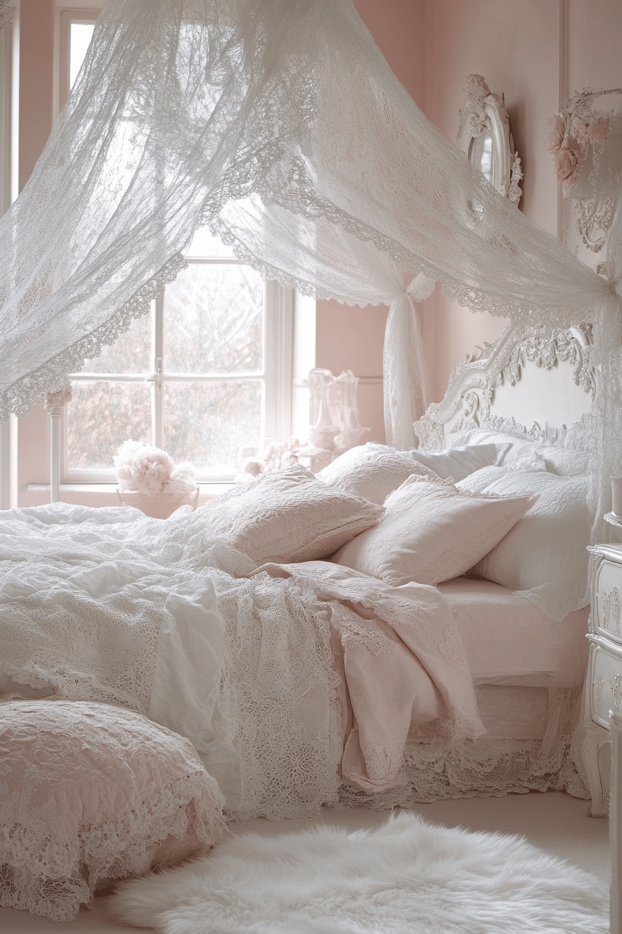 20 Pink and White Bedroom Inspirations for a Feminine and Fresh Look