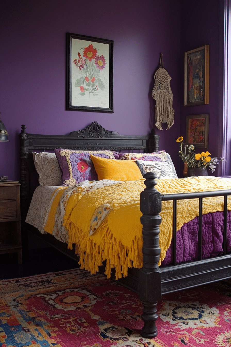 20 Purple Bedrooms That Highlight Regal and Relaxing Elements