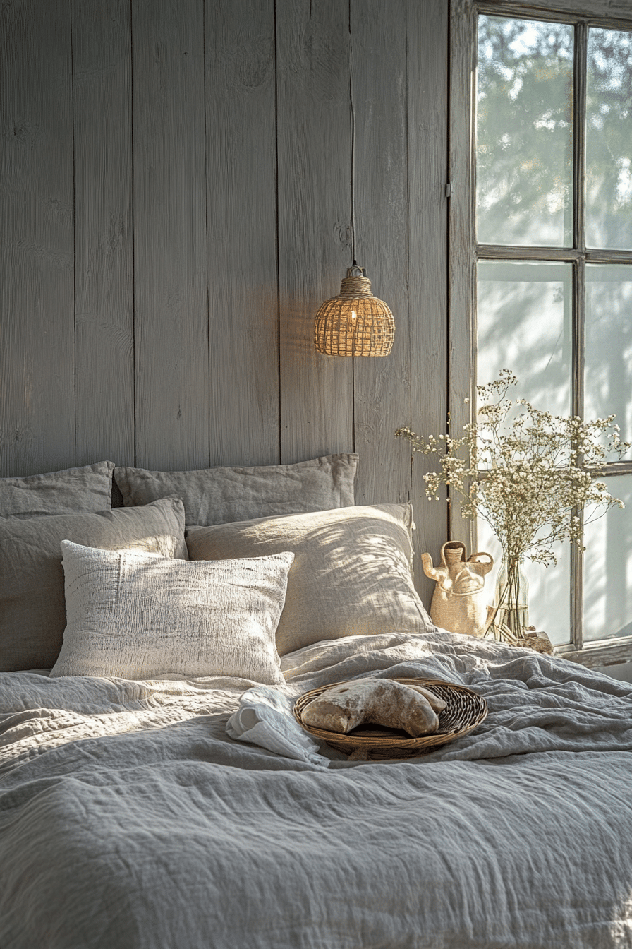 19 Grey Boho Bedroom Ideas for a Calm and Cozy Space