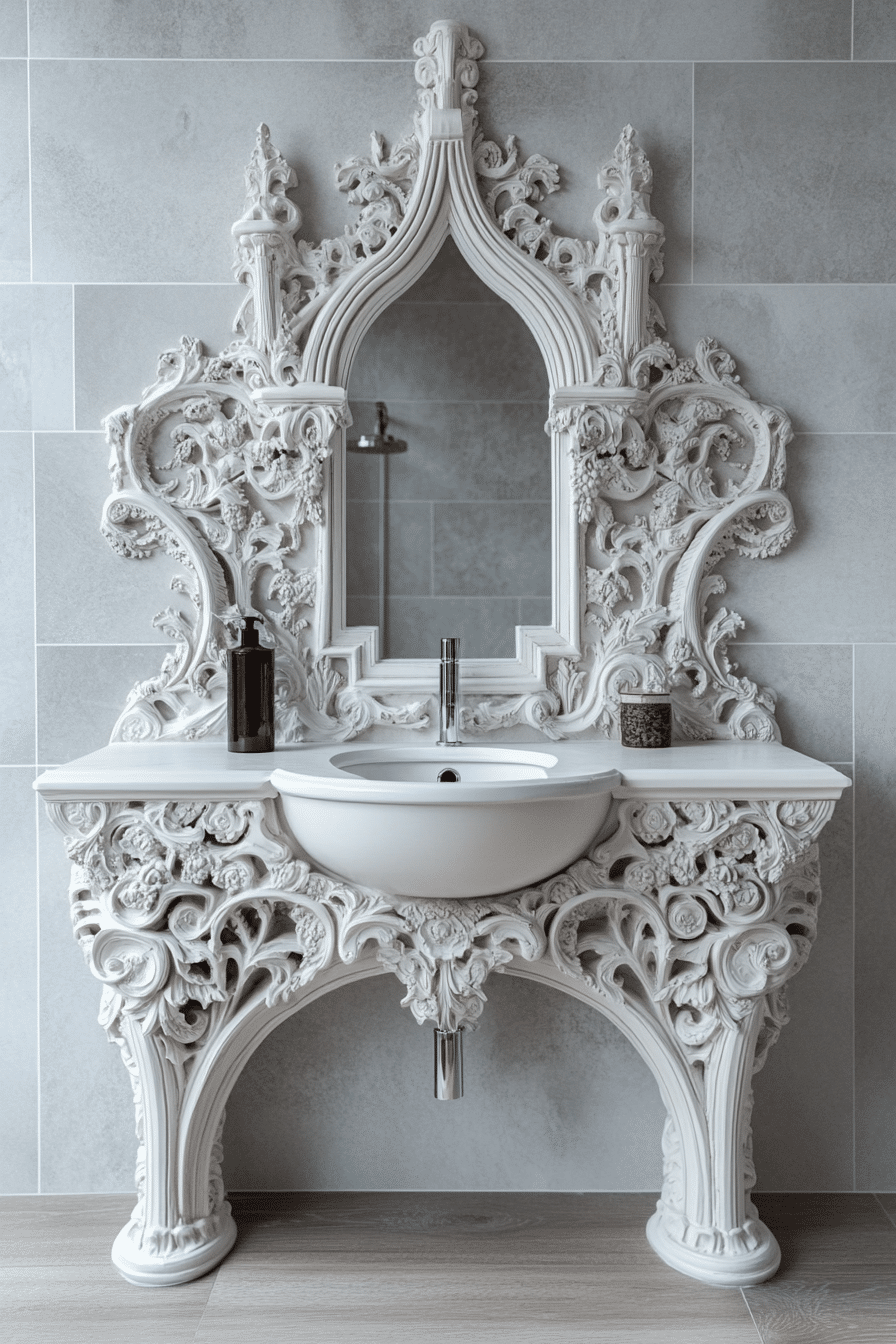 Simplified Rococo Bath