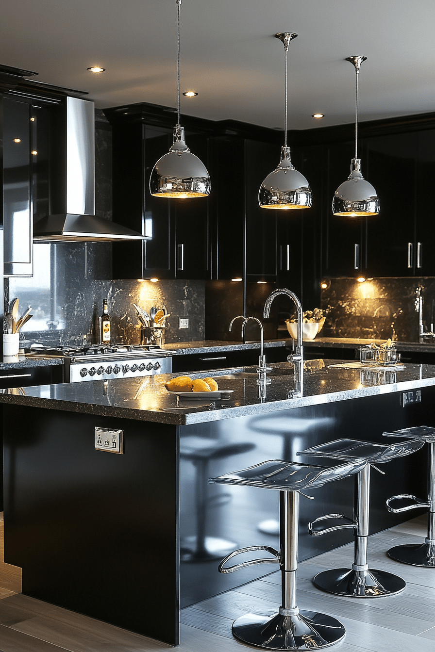 19 Black Modern Kitchen Ideas for a Bold and Sophisticated Look