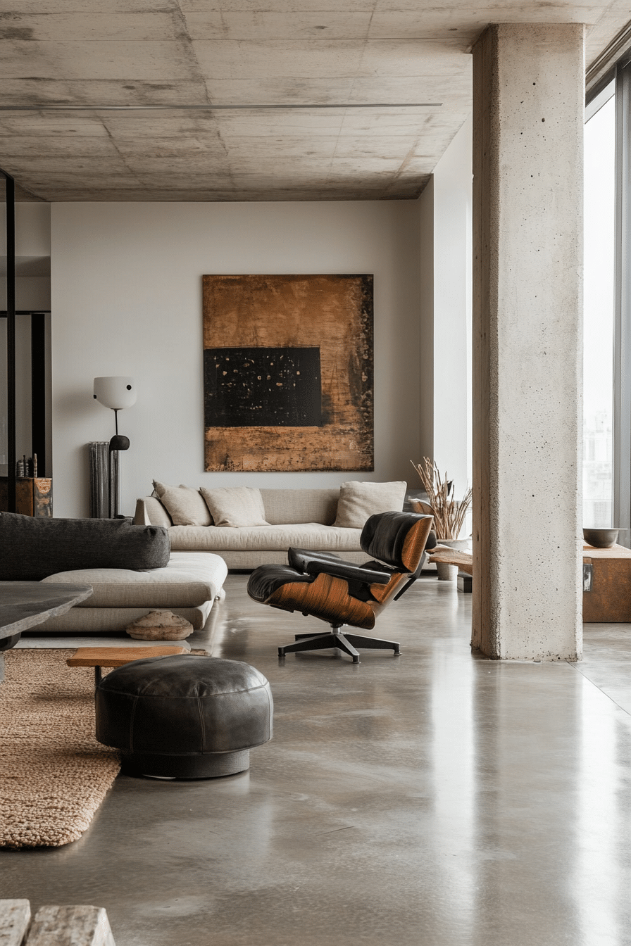 20 Industrial Living Room Ideas That Mix Vintage Charm with Urban Style