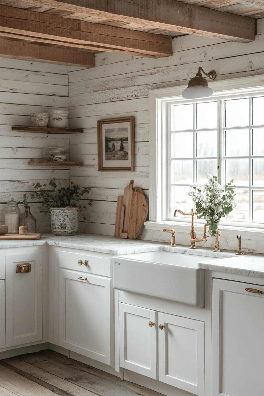 19 Farmhouse Kitchen Decor Ideas That Bring Rustic Elegance to Your Kitchen