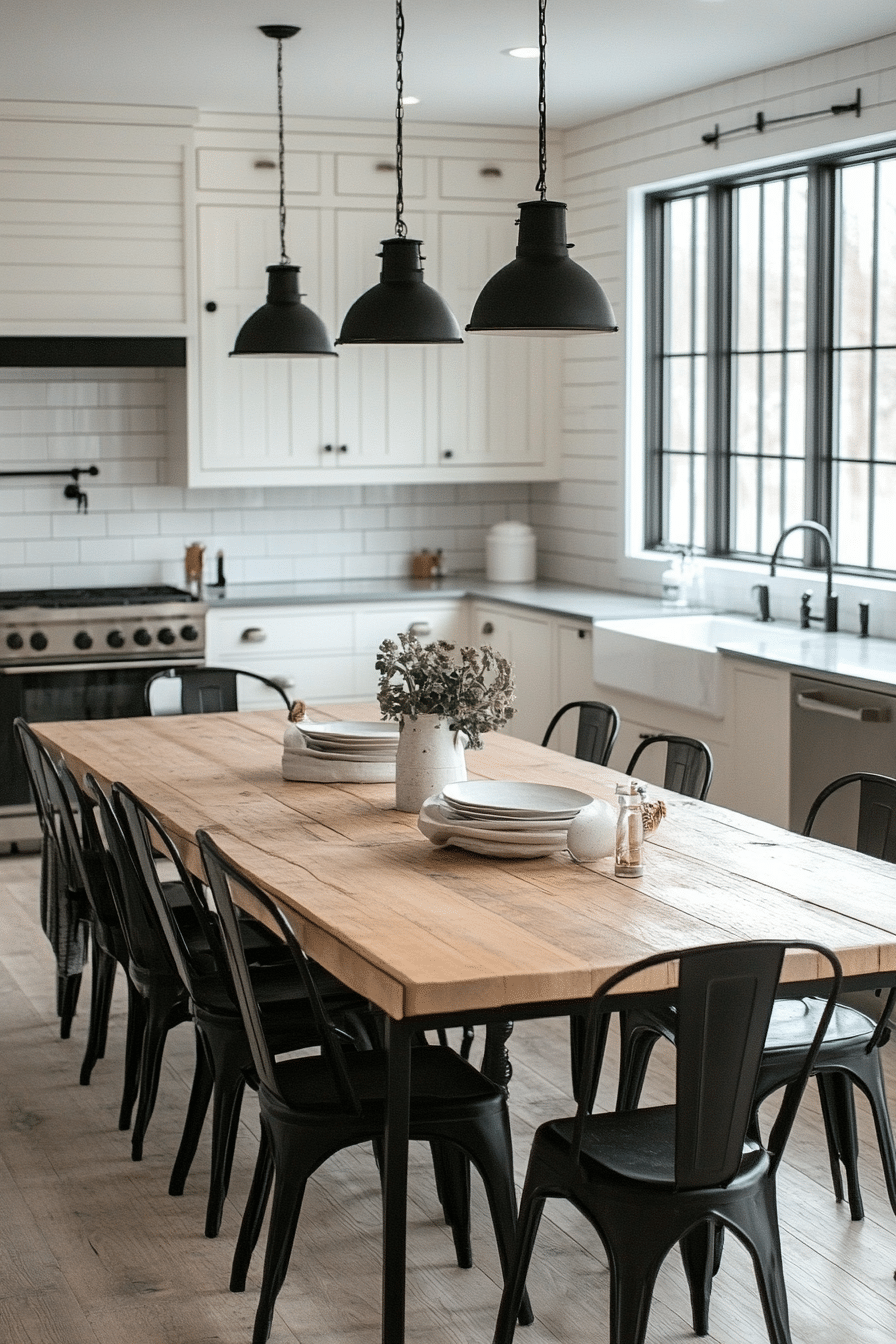 19 Industrial Farmhouse Kitchen Ideas to Transform Your Home’s Heart