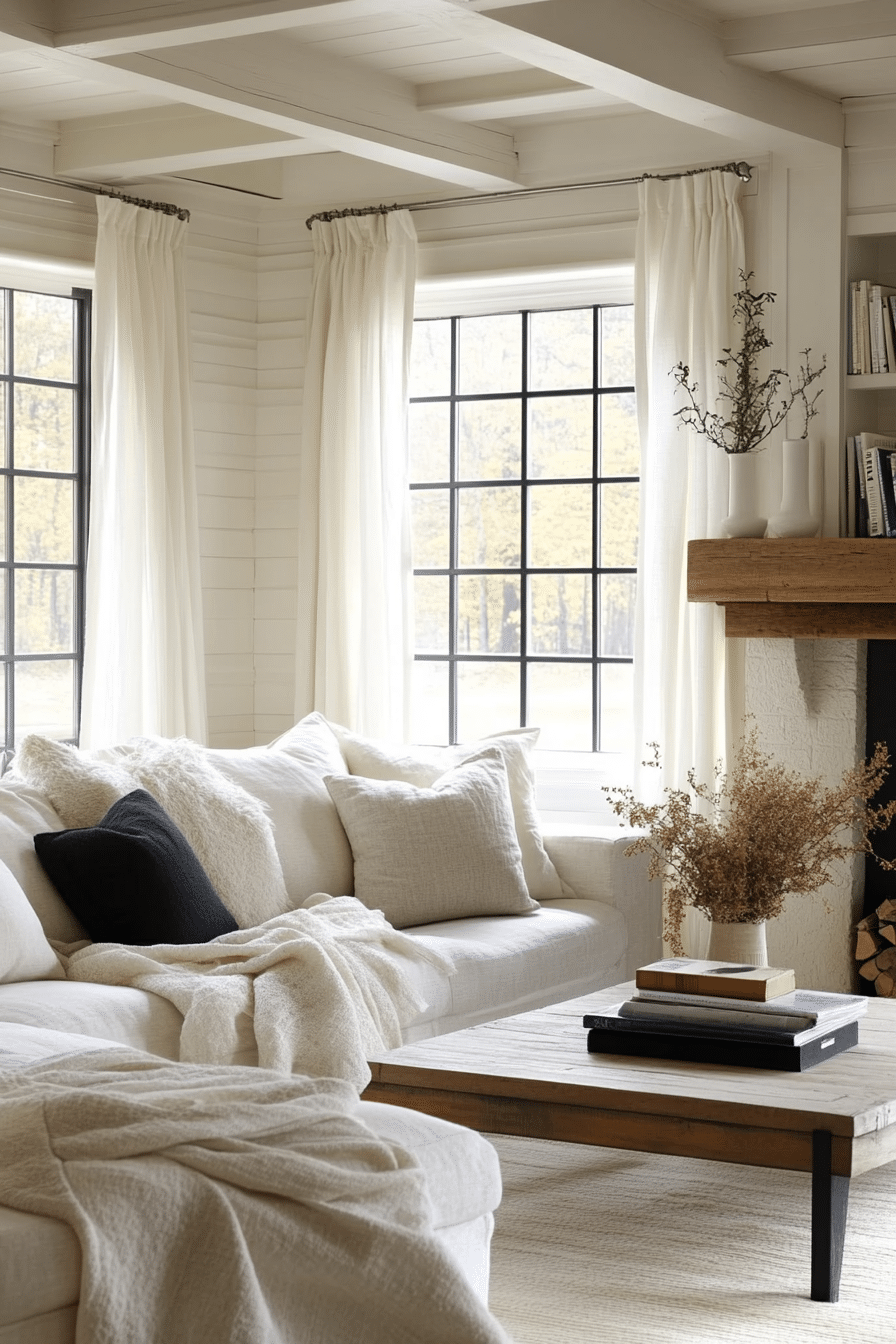 20 Transitional Living Room Designs to Blend Modern and Classic Styles