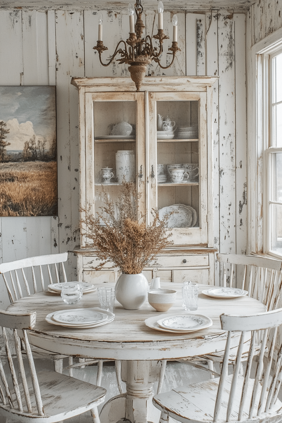 19 Shabby Chic Dining Room Ideas That Inspire Warm Gatherings