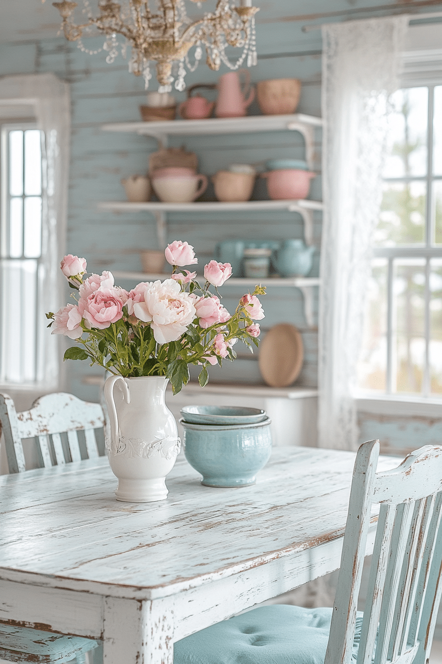 19 Shabby Chic Dining Room Ideas That Inspire Warm Gatherings