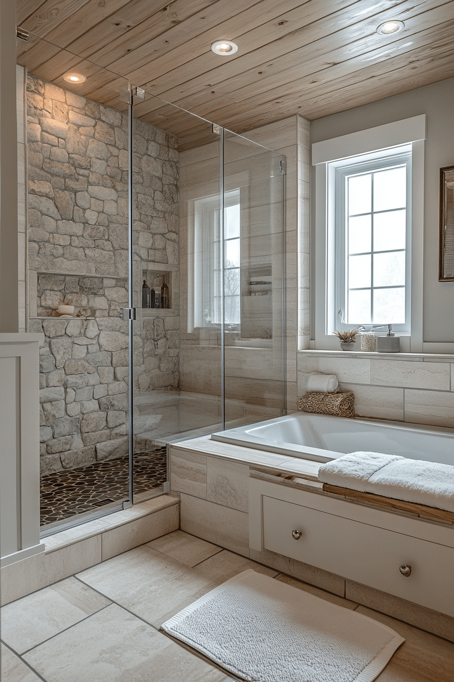 19 Transitional Bathroom Design Ideas for a Timeless Appeal