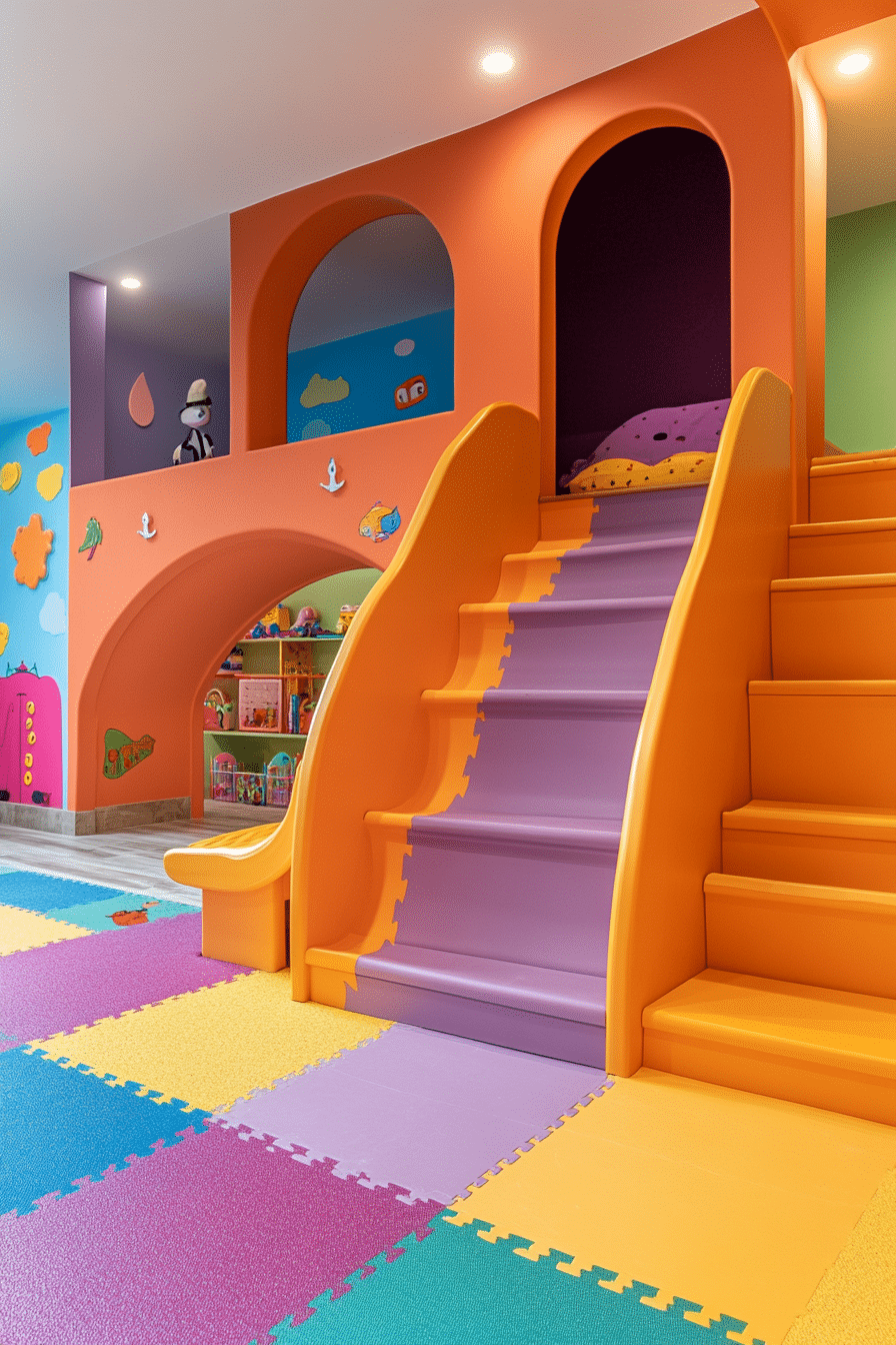 Colorful Kids’ Play Area