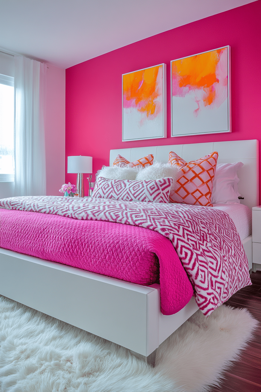 20 Pink and White Bedroom Inspirations for a Feminine and Fresh Look