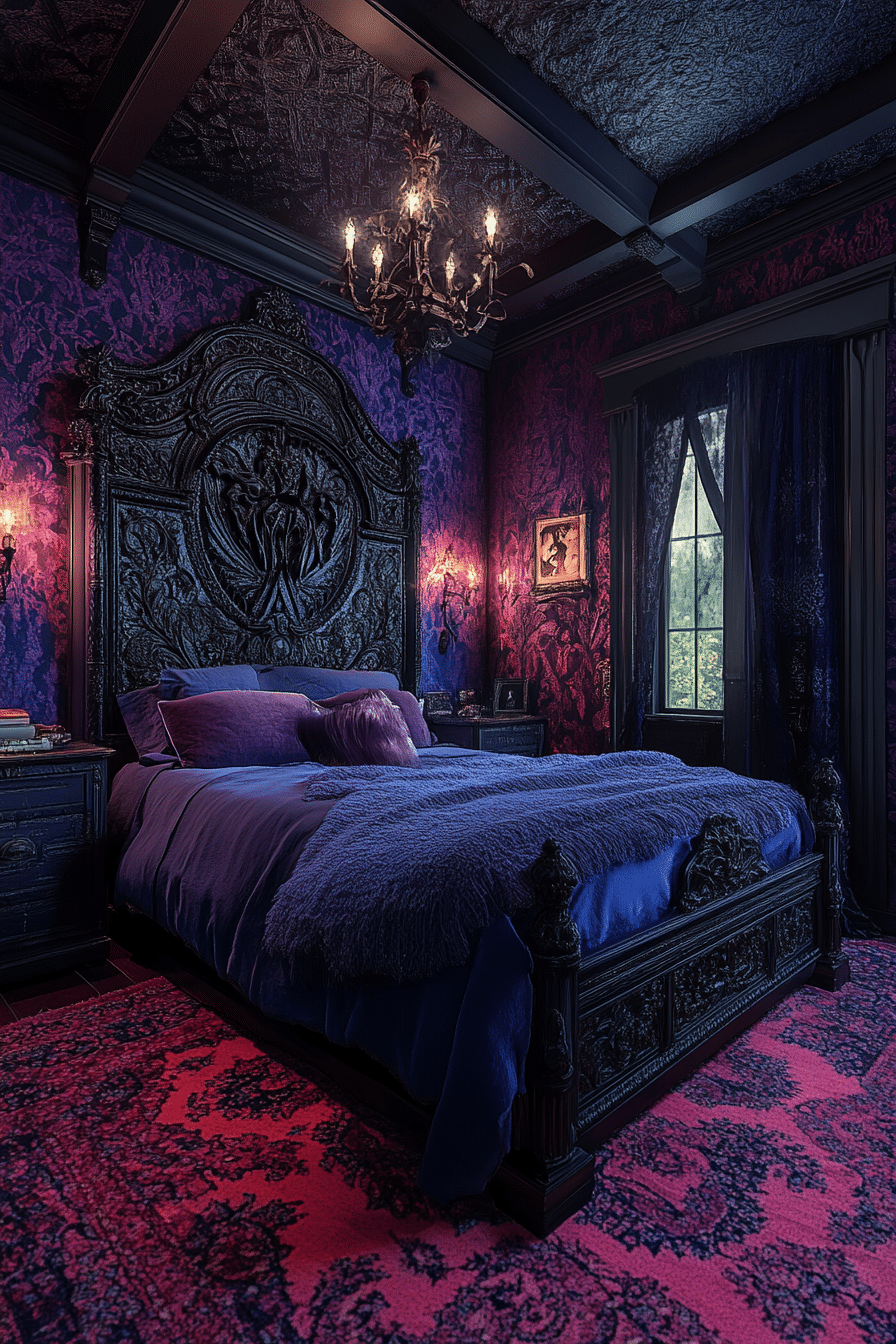 19 Gothic Bedroom Ideas for a Luxurious and Brooding Atmosphere