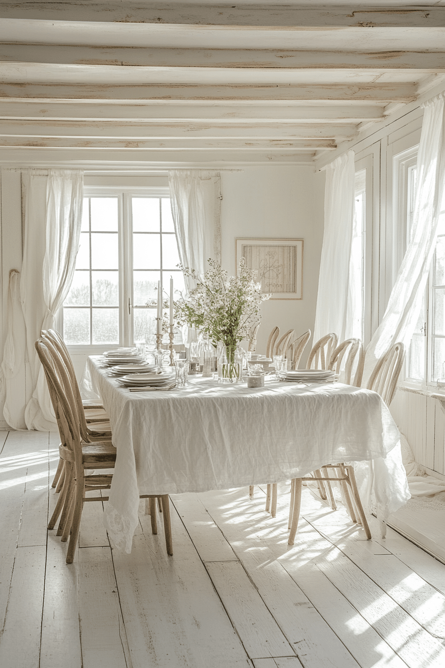 19 Shabby Chic Dining Room Ideas That Inspire Warm Gatherings