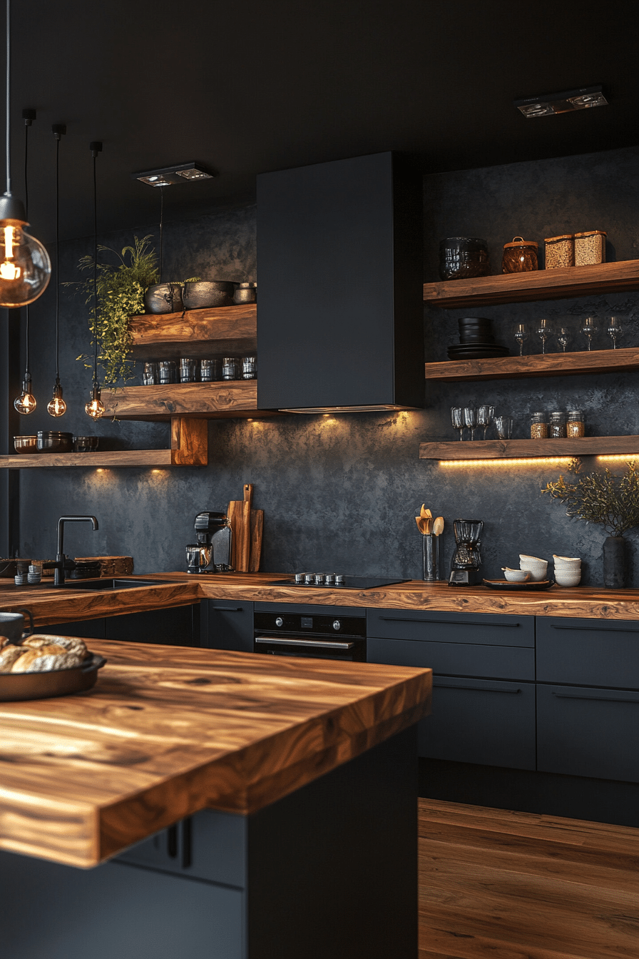 19 Black Modern Kitchen Ideas for a Bold and Sophisticated Look