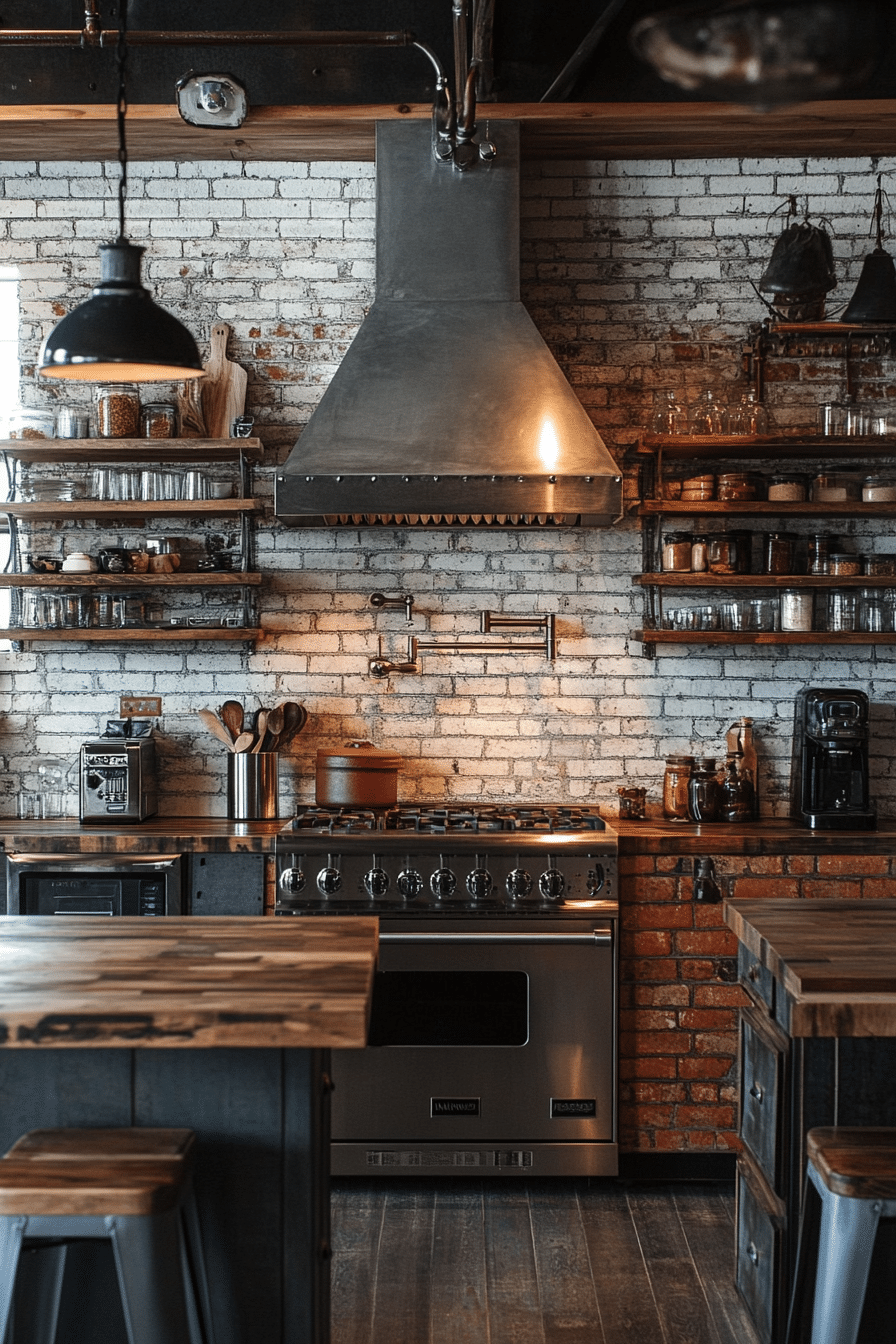 19 Industrial Farmhouse Kitchen Ideas to Transform Your Home’s Heart