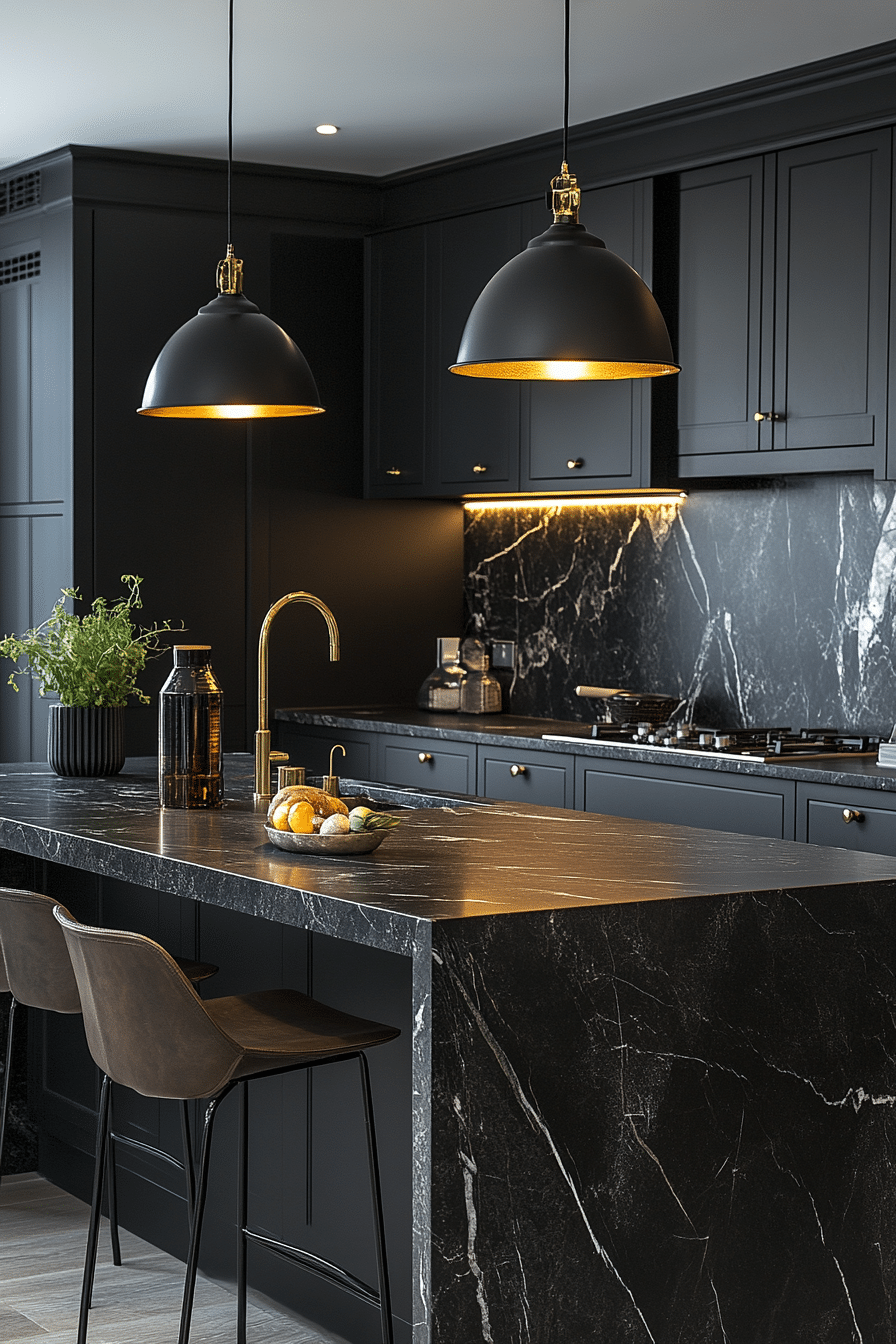 19 Black Modern Kitchen Ideas for a Bold and Sophisticated Look