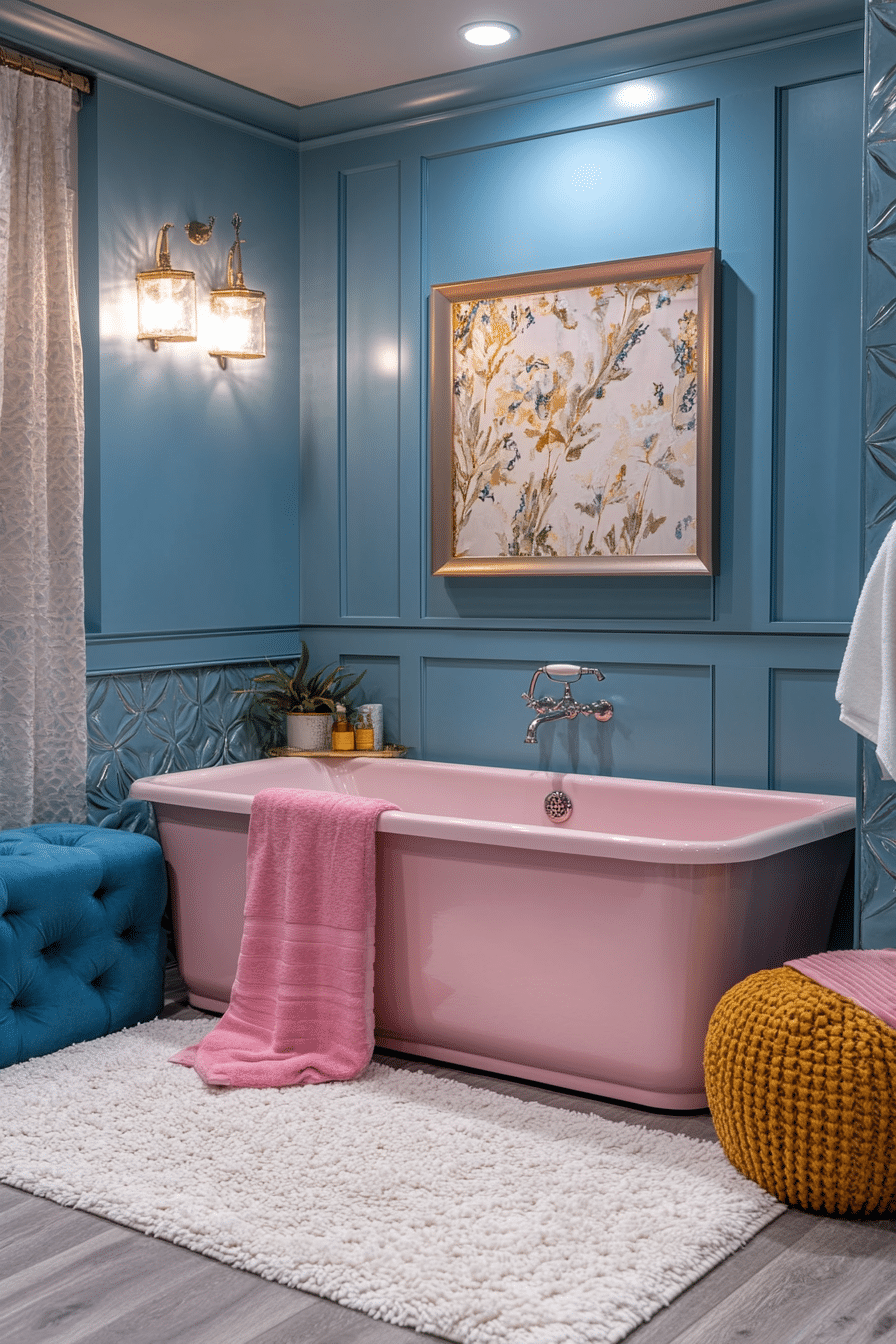 Glamorous Retro Ensuite