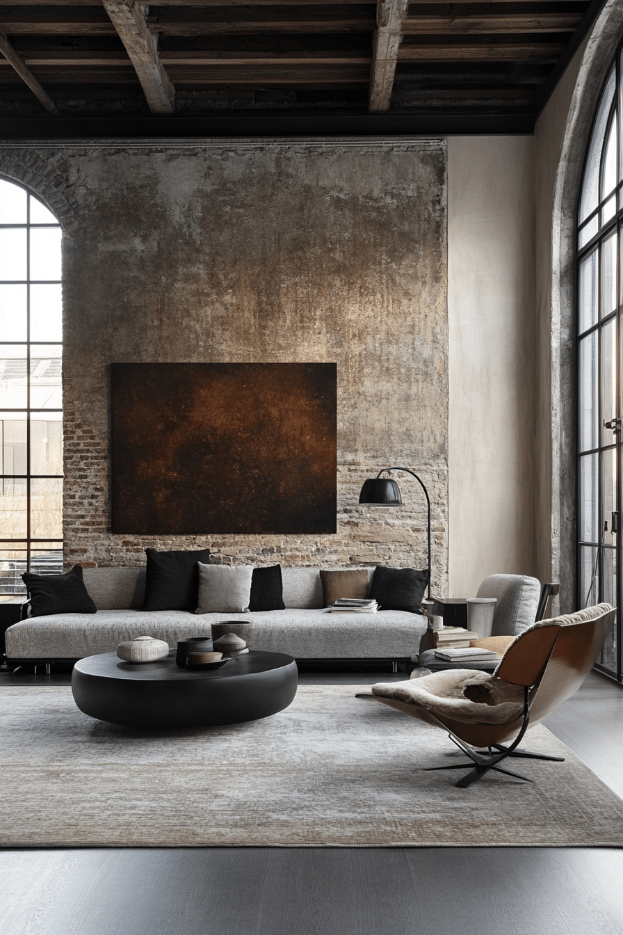 20 Industrial Living Room Ideas That Mix Vintage Charm with Urban Style