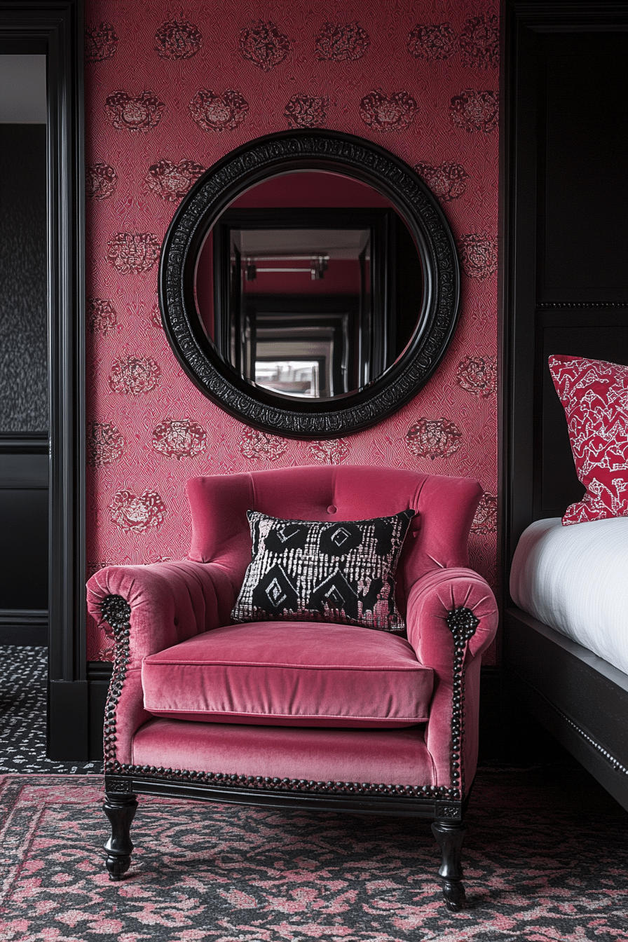 20 Pink and Black Bedroom Ideas for a Cozy and Fashionable Space