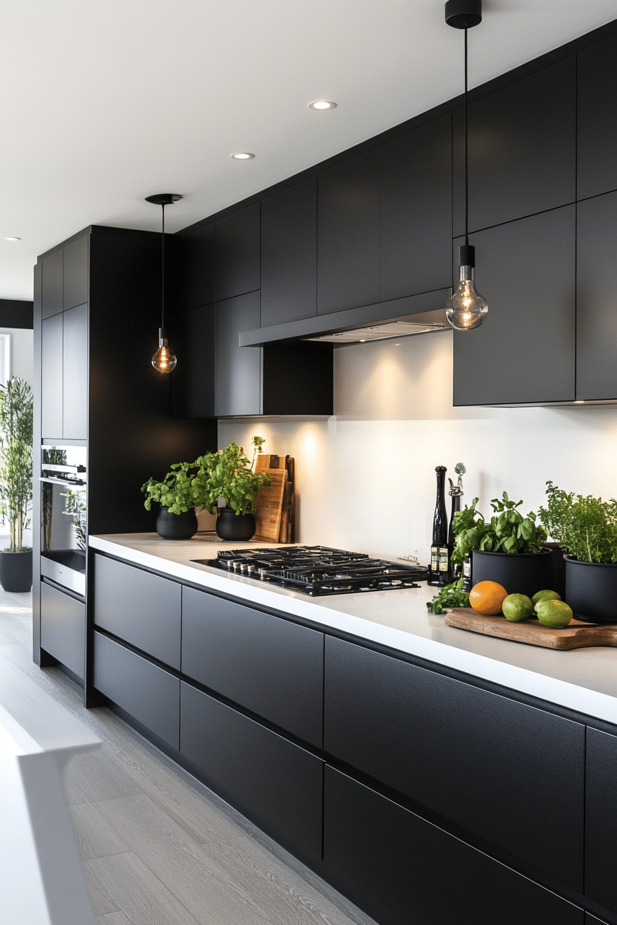 19 Black Modern Kitchen Ideas for a Bold and Sophisticated Look