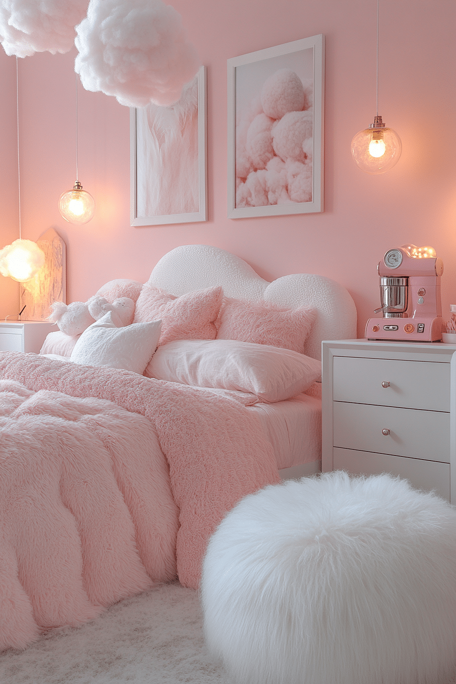 20 Pink and White Bedroom Inspirations for a Feminine and Fresh Look