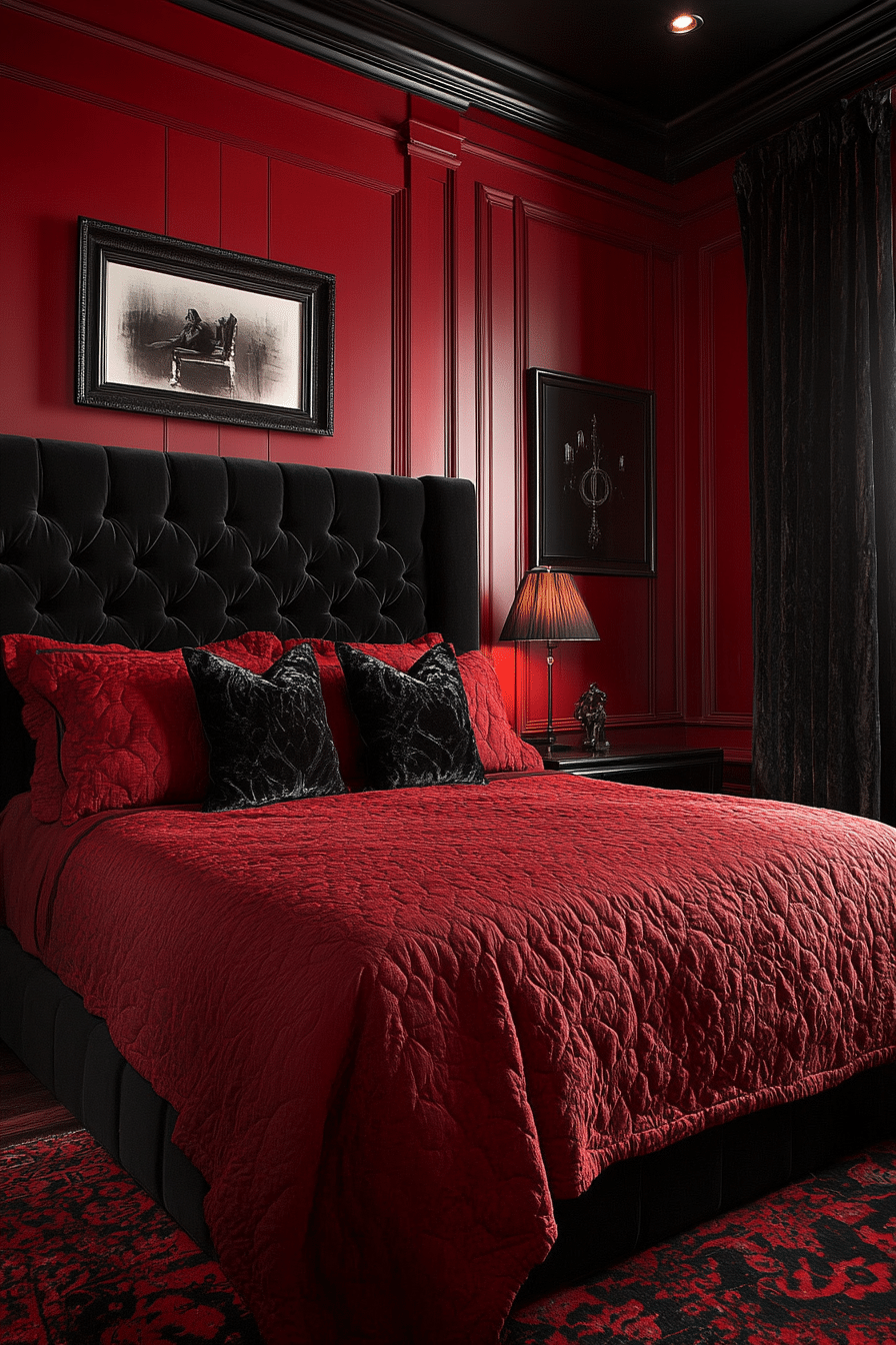 19 Gothic Bedroom Ideas for a Luxurious and Brooding Atmosphere