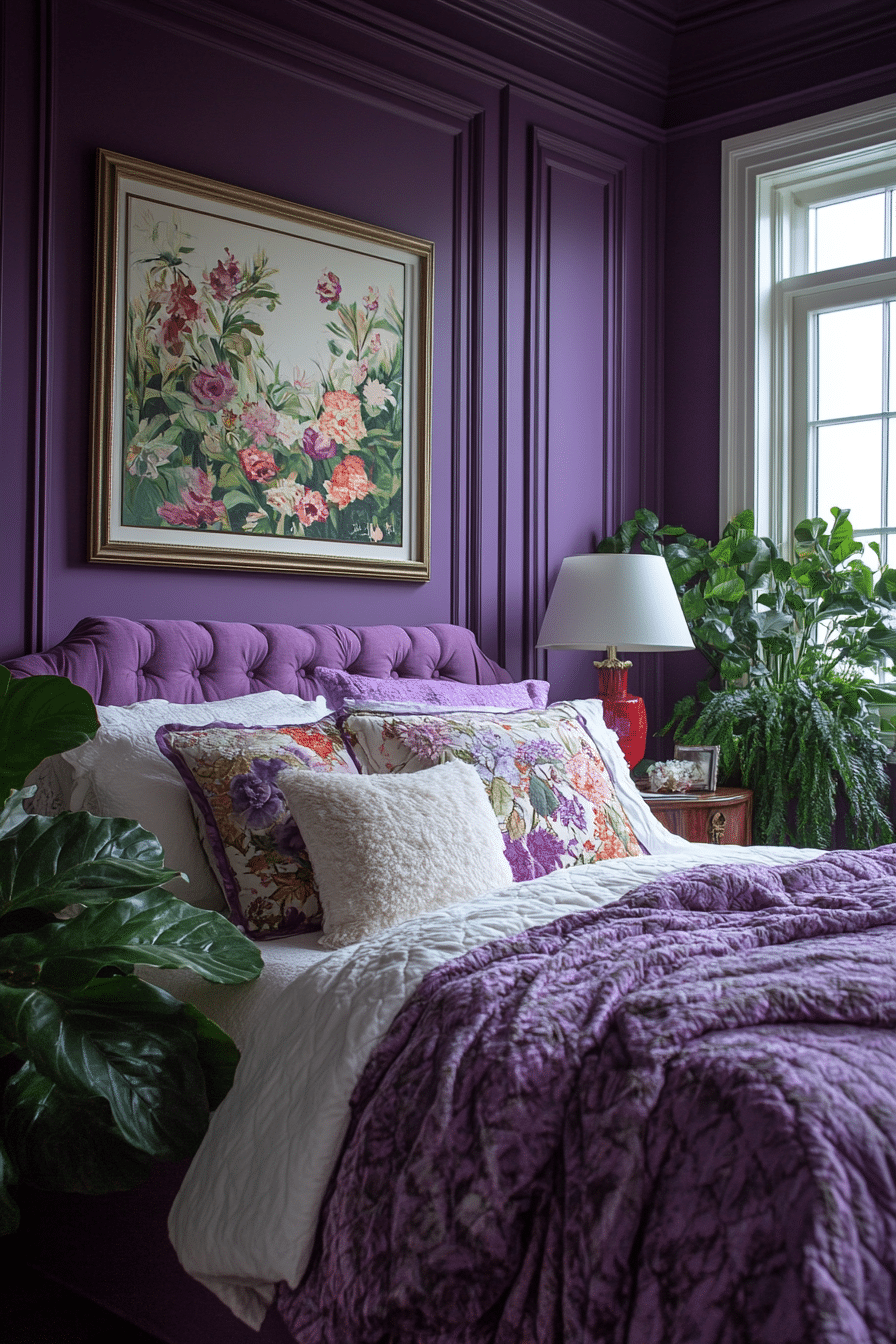 20 Purple Bedrooms That Highlight Regal and Relaxing Elements