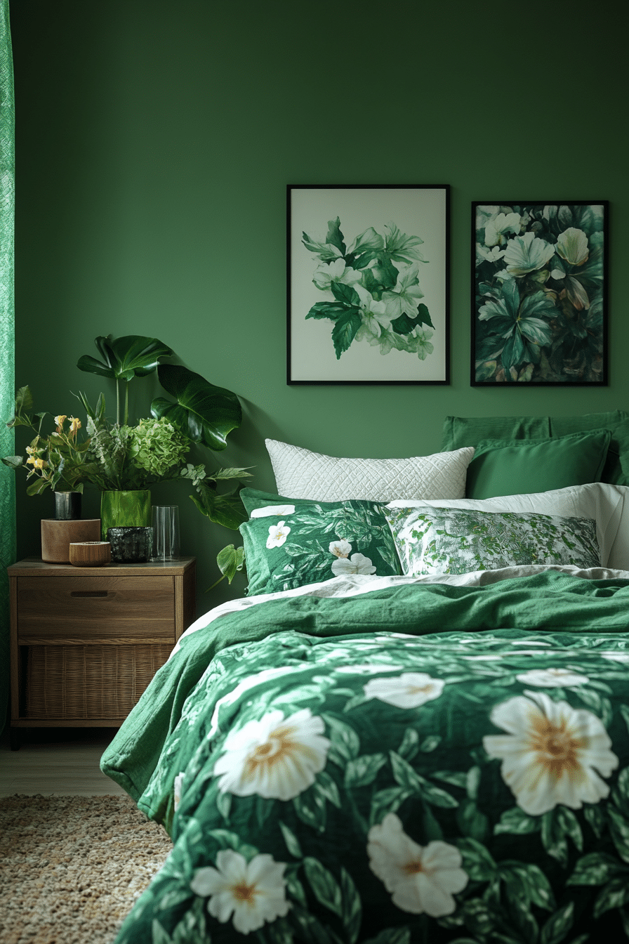 19 Dark Green Bedroom Ideas to Add Depth and Drama to Your Room